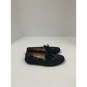 Driver Club USA Women's  Slip on Loafers Size 5 Blue Leather NEW